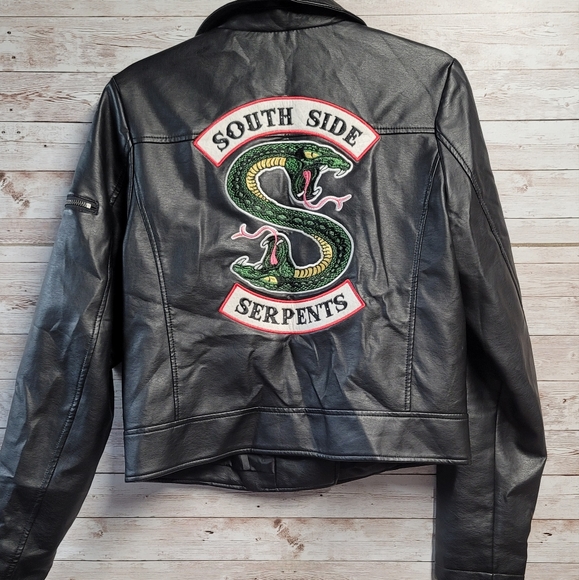 Jughead Jones Southside Serpents Red Leather Jacket Riverdale